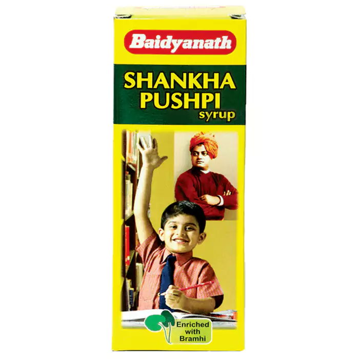 Baidyanath Kolkata Shankhapushpi Syrup, 200 ml-1.webp